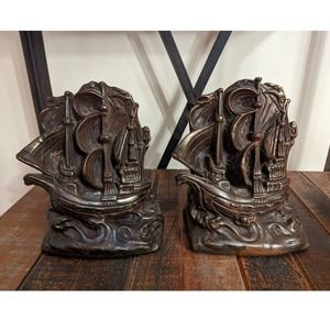 Sailing Ship- Book Ends - Armada